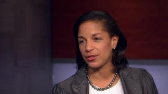 Susan Rice speaking to NBC's Brian Williams on Rock Center