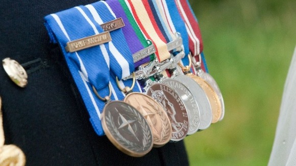 Soldiers medals stolen in burglary