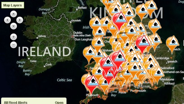 The Environment Agency is urging people in at risk areas to be 'flood aware'