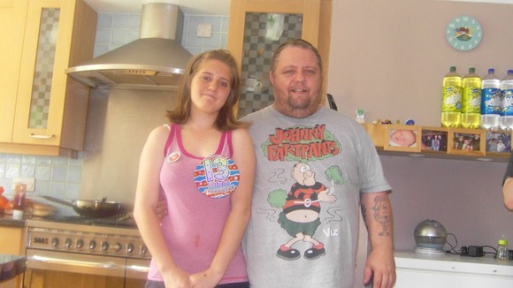 Shelley and her father