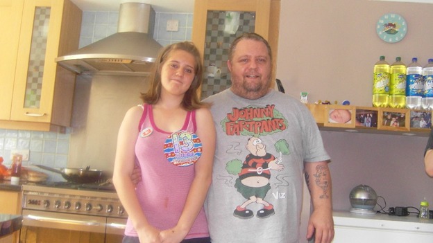 Shelley and her father