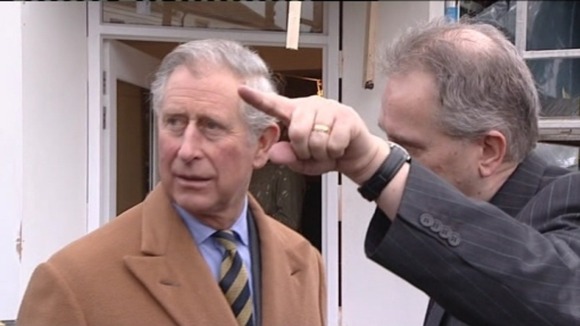 Prince Charles will be in the region later