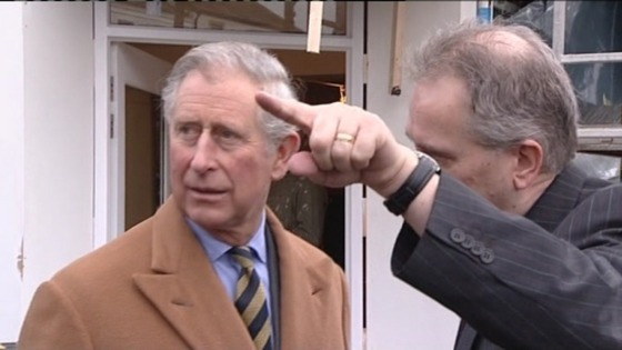 Prince Charles will be in the region later