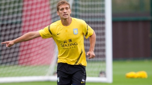 Aston Villa captain Stiliyan Petrov