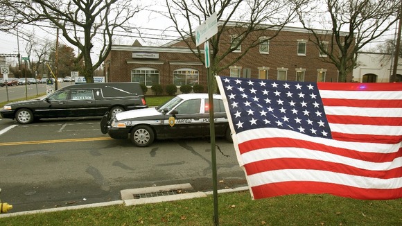 The funeral of the youngest victim of the Sandy Hook shooting, Noah Pozner has taken place today