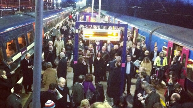 Delays at St Neots Station this morning