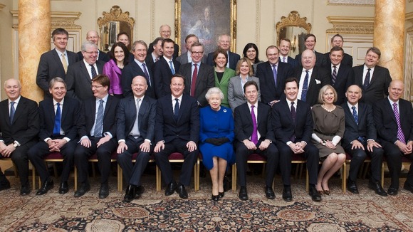 The Queen and her Cabinet