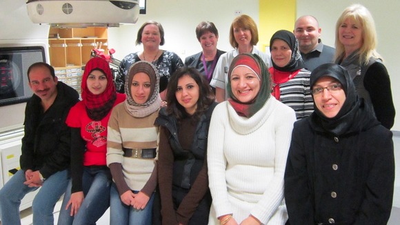 Iraqi students at Sheffield Teaching Hospitals