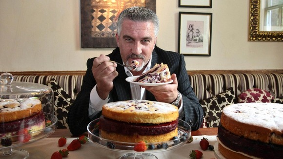Paul Hollywood from the BBC's Great British Bake Off