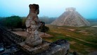 The Mayan temple of Kukulkan in Chichen Itza, Mexico