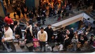 Christmas shoppers in Westfield shopping centre in Stratford