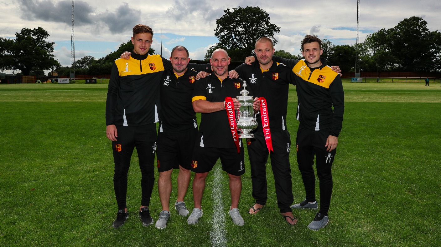 FA Cup trophy travels to Alvechurch Football Club Central ITV News