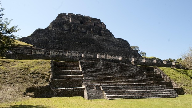 Mayan temple