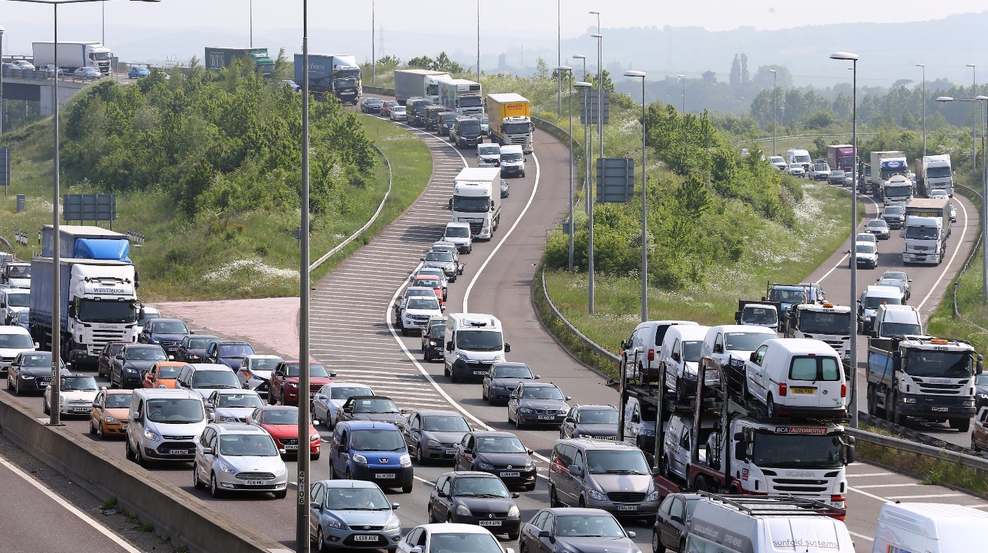 live traffic jams