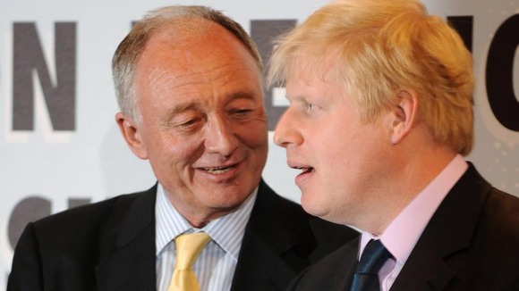 Boris Johnson and Ken Livingstone
