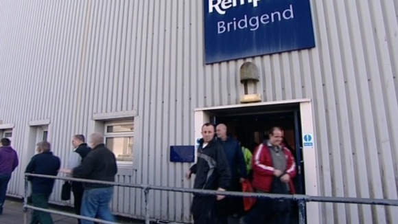 Workers at Remploy Bridgend