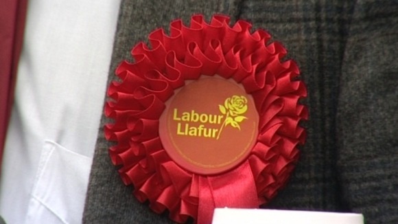 A Labour rosette