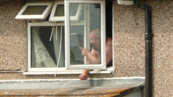 Greg Searle during the siege