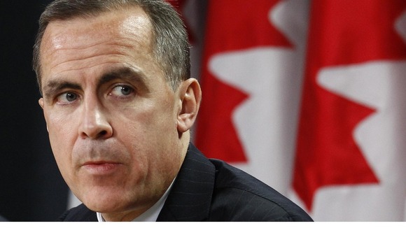 Mark Carney takes over from Mervyn King on 1st July 2013