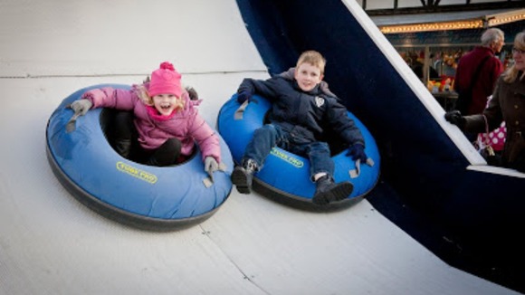 Snow Slide at Leeds