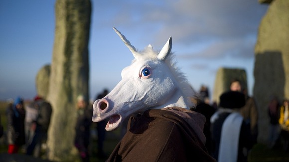 Horsing around at Stone Henge