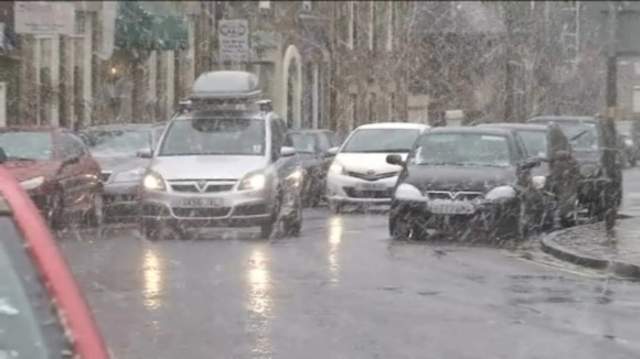 Snow on roads