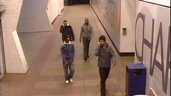 CCTV footage after Watford assault.