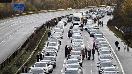 M6 Northbound