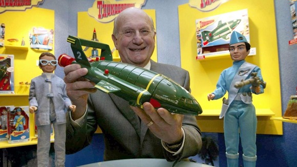 Creator of Thunderbirds, Gerry Anderson