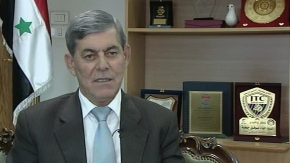 Syrian Olympic Committee President General Mowaffak Joumaa