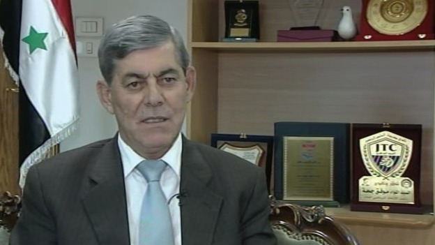 Syrian Olympic Committee President General Mowaffak Joumaa