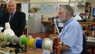 Vince Cable at Skye Instruments in Llandrindod Wells