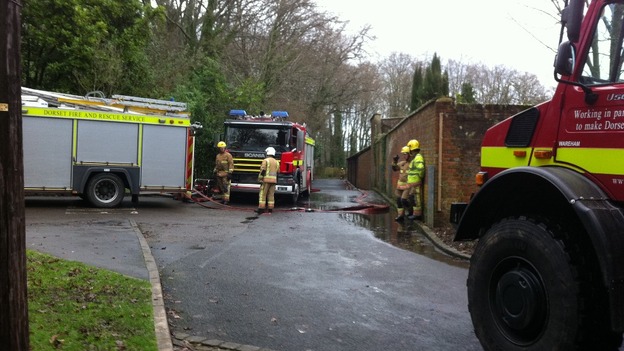 Lytchett Minster School fire