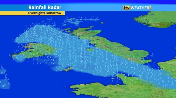 More rain is forecast tonight