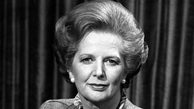 Former British Prime Minister Margaret Thatcher.