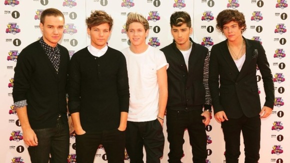 British boyband One Direction 