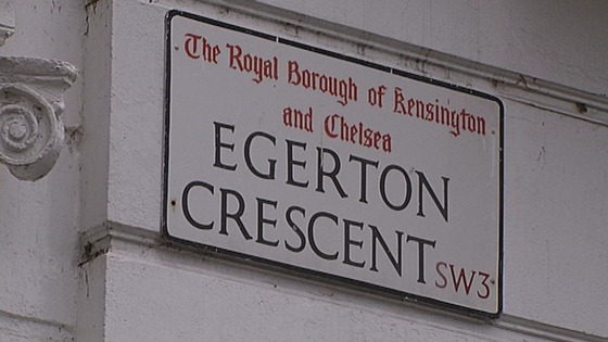 Egerton Crescent.