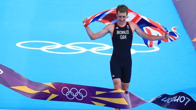 Triathlete Alistair Brownlee, who took gold in the summer, also gets an MBE