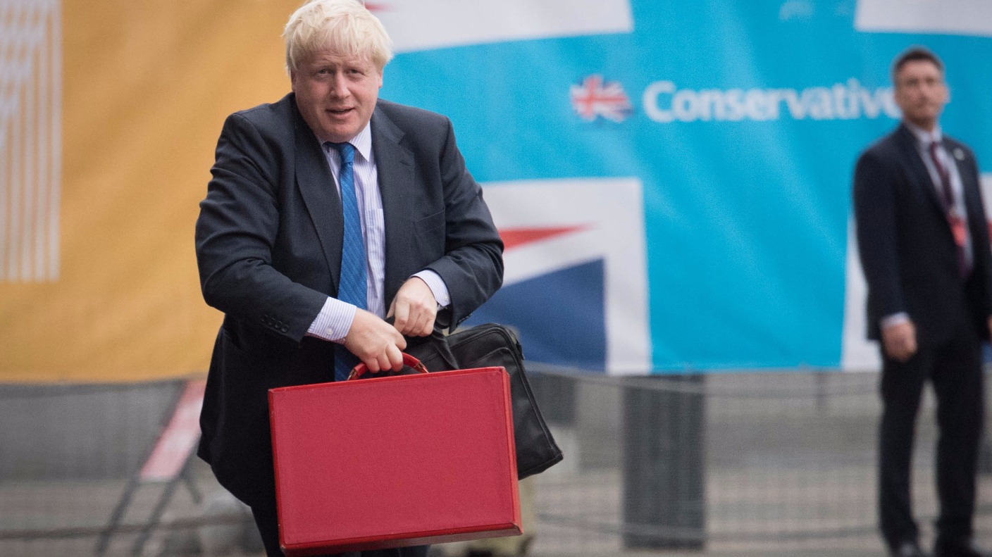 Hello, from the Boris party conference ITV News