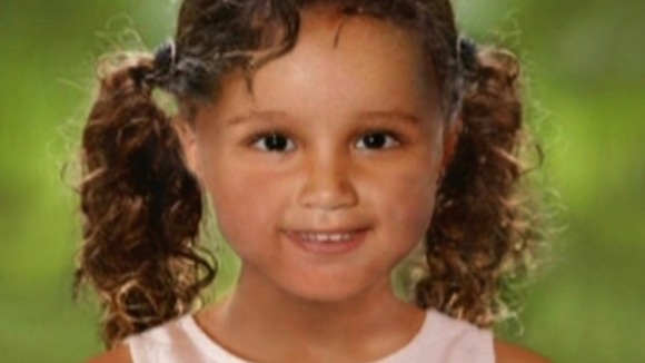 Police released this computer-generated picture of how Atiya may look three years after being kidnapped