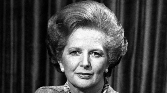 Former British Prime Minister Margaret Thatcher
