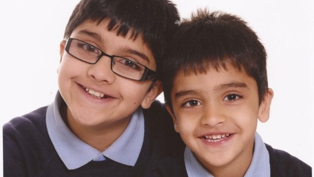 Adnan Habib, 10, and Arsalaan, four, were killed in a car crash on Christmas Day