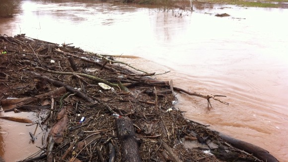 Flood alerts remain in place on the River Teme