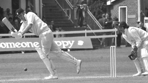 Sussex cricket captain Tony Greig
