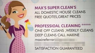 advert for cleaner