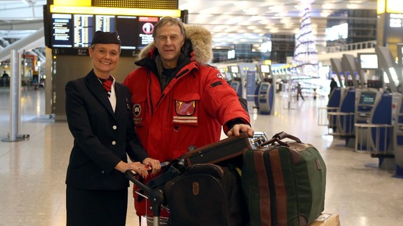 Sir Ranulph Fiennes is embarking on a gruelling Antarctic challenge today