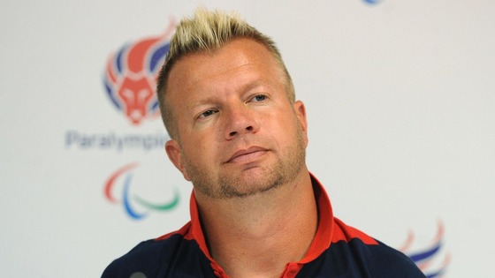 Great Britain's Equestrian team member Lee Pearson 