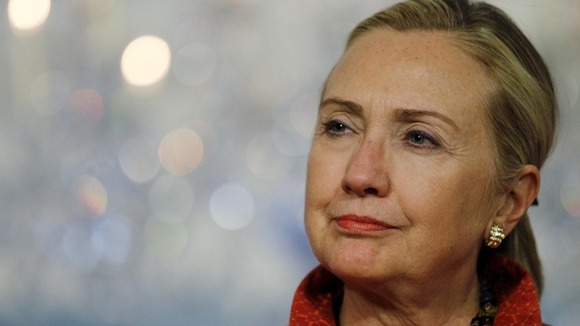 US Secretary of State Hillary Clinton is in hospital with 'blood clot'