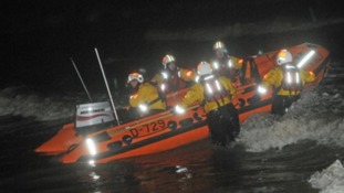 RNLI crew Blackpool