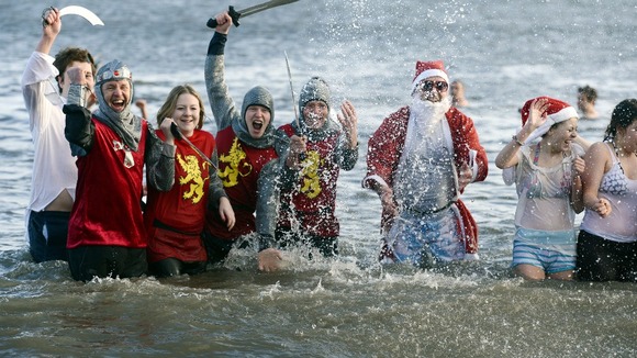 New Year's Day Dip